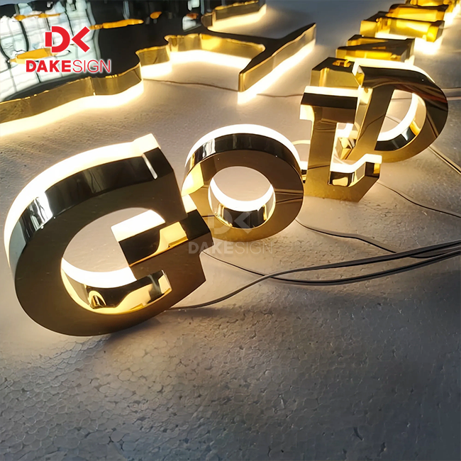 Led Back Lit Sign